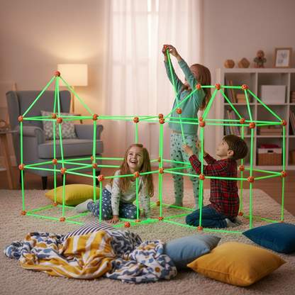 Playbino FortMaster - Avontuurlijk fort bouwpakket - Bouw je eigen fort