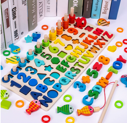 Playbino Woods - Montessori ontwikkelbord voor spelenderwijs leren