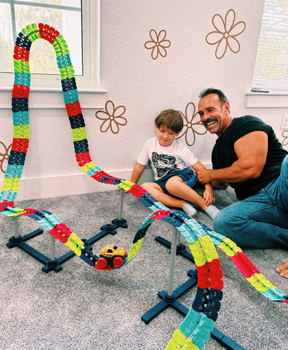 Playbino FlexiTrack - Buigbare racebaan voor creatief bouwen